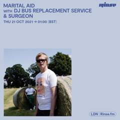 Marital Aid with DJ Bus Replacement Service & Surgeon - 21 October 2021