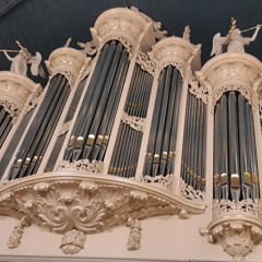 Christus Der Ist Mein Leben. Opus 79b 9. Max Reger. Jan Dekker, Naber Orgel Grote Kerk Sliedrecht.