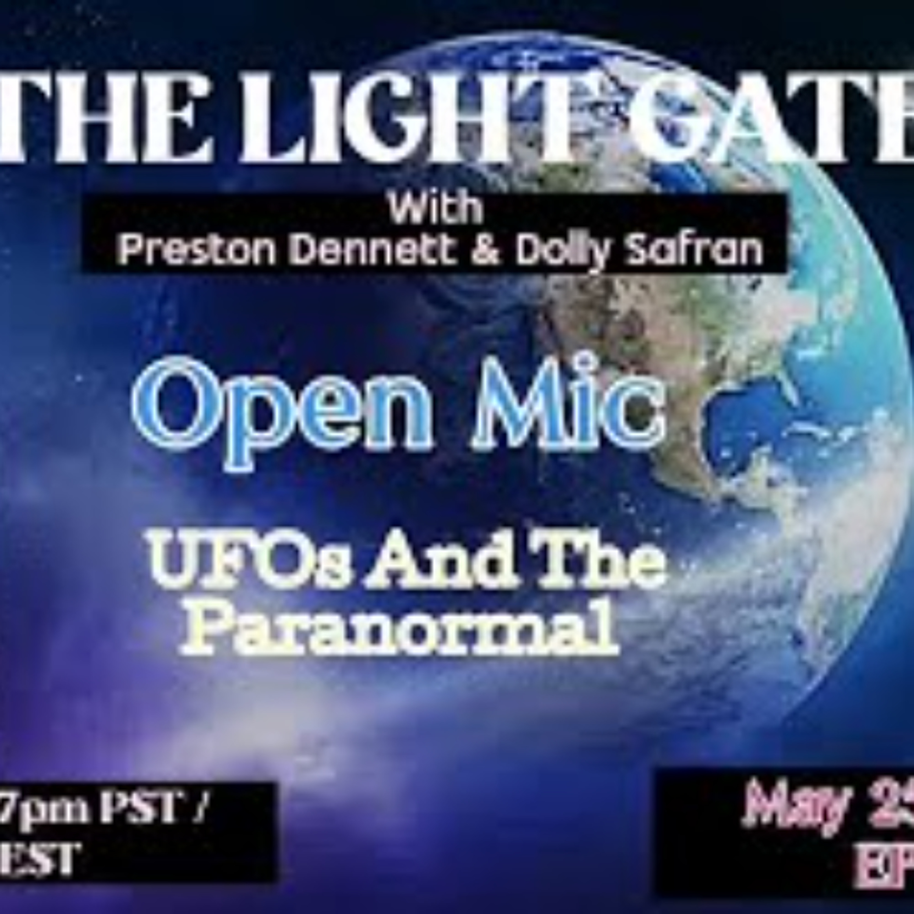 THE LIGHT GATE- OPEN MIC - Q&A episode artwork