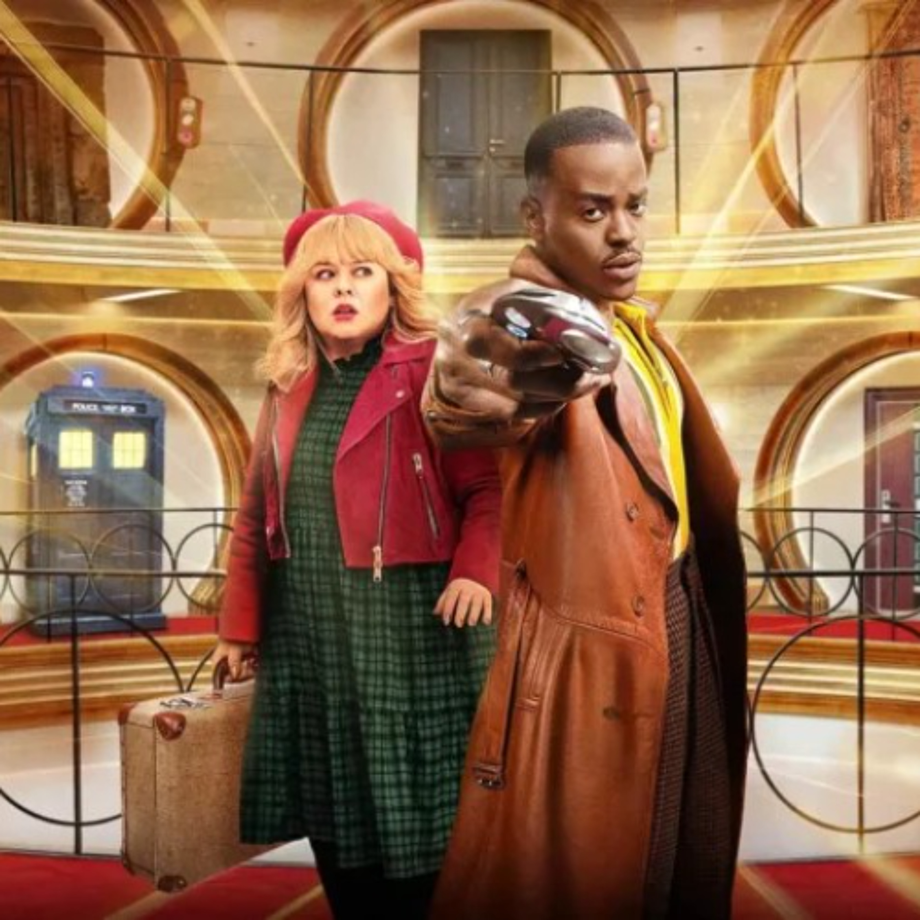 2 Guys a Girl and a Podcast Episode 299 -Doctor Who -Joy to the World episode artwork