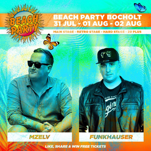 DJ Funkhauser- Beachparty Bocholt - 1 augustus 2025