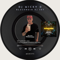 Blacknoir 3rd January 2025 | Dj Set | HarderStyles & Techno | MD56