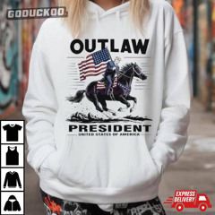 Trump Outlaw President United States Of America 2024 Shirt