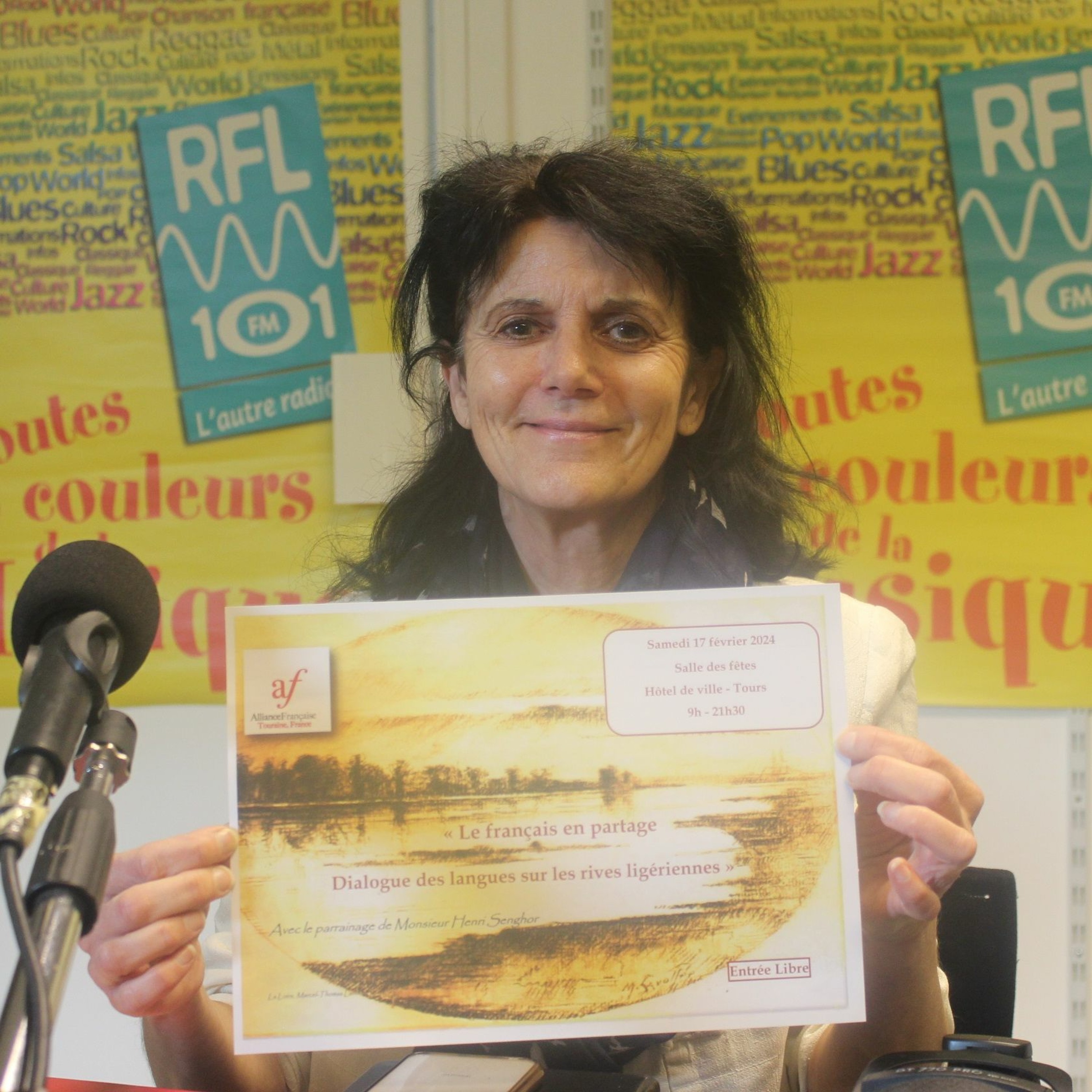 RFL101 RFLactu Le Français En Partage Par Véronique Brient De L'Alliance Francaise De Touraine episode artwork