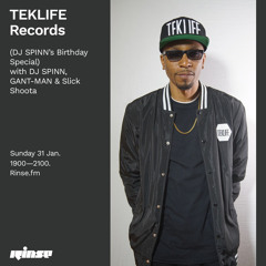 TEKLIFE Records (DJ Spinn’s Birthday Special) - 31 January 2021
