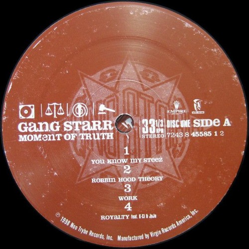 Stream Come Again > Gang Starr's Moment of truth sample story by