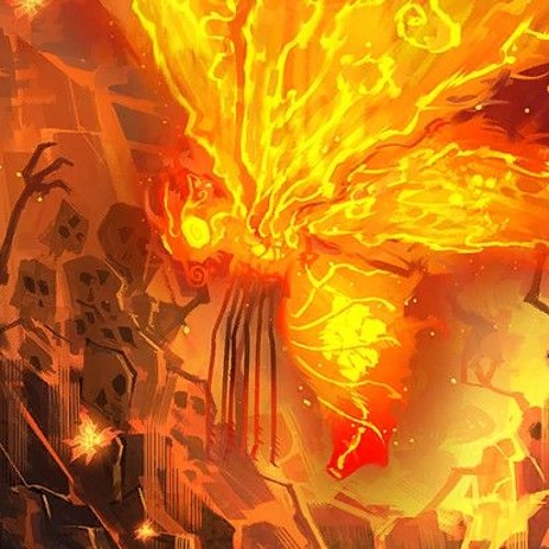 A Single Moth of Hell Spreads Its Wings