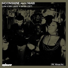 Rinse France: MOONSHINE invite NIABI