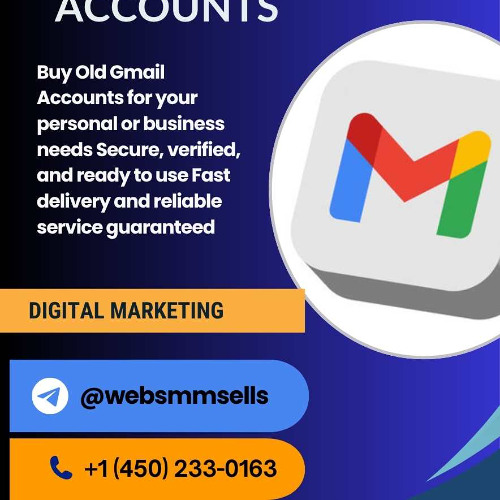Buy verified Gmail accounts with verified phone + backup codes