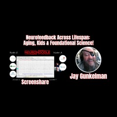 Brain Aging, Development, and Mental Health Insights: Neuronoodle Neurofeedback Podcast Screen Share