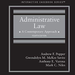 [Access] EBOOK 🗃️ Administrative Law: A Contemporary Approach (Interactive Casebook