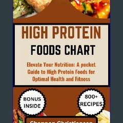 ebook read pdf 📚 HIGH PROTEIN FOODS CHART: Elevate Your Nutrition: A pocket Guide to High Protein