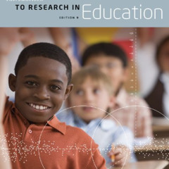 DOWNLOAD KINDLE 💕 Introduction to Research in Education by  Donald Ary,Lucy Cheser J