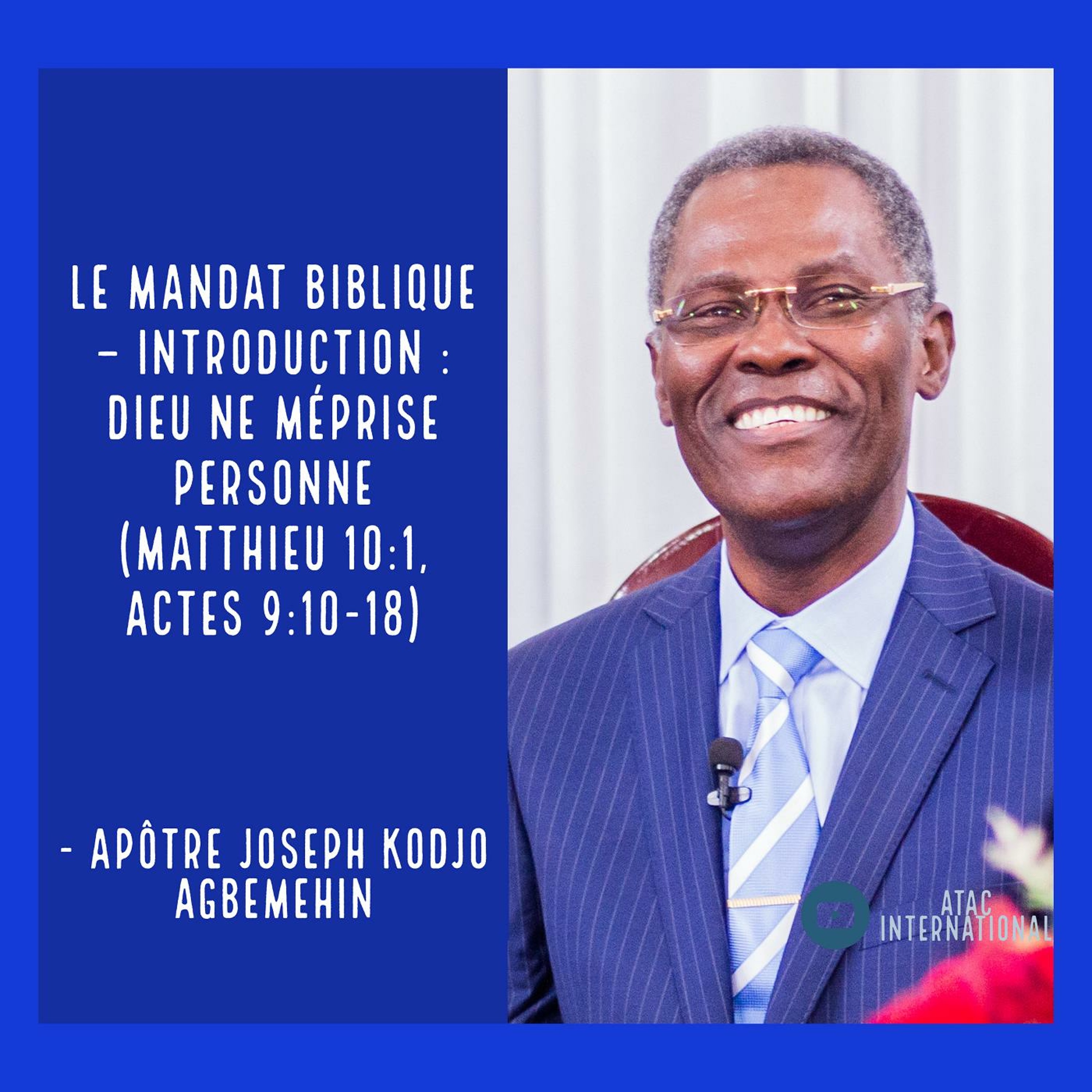 W173-1 Le Mandat Biblique – Introduction : Dieu ne méprise personne episode artwork