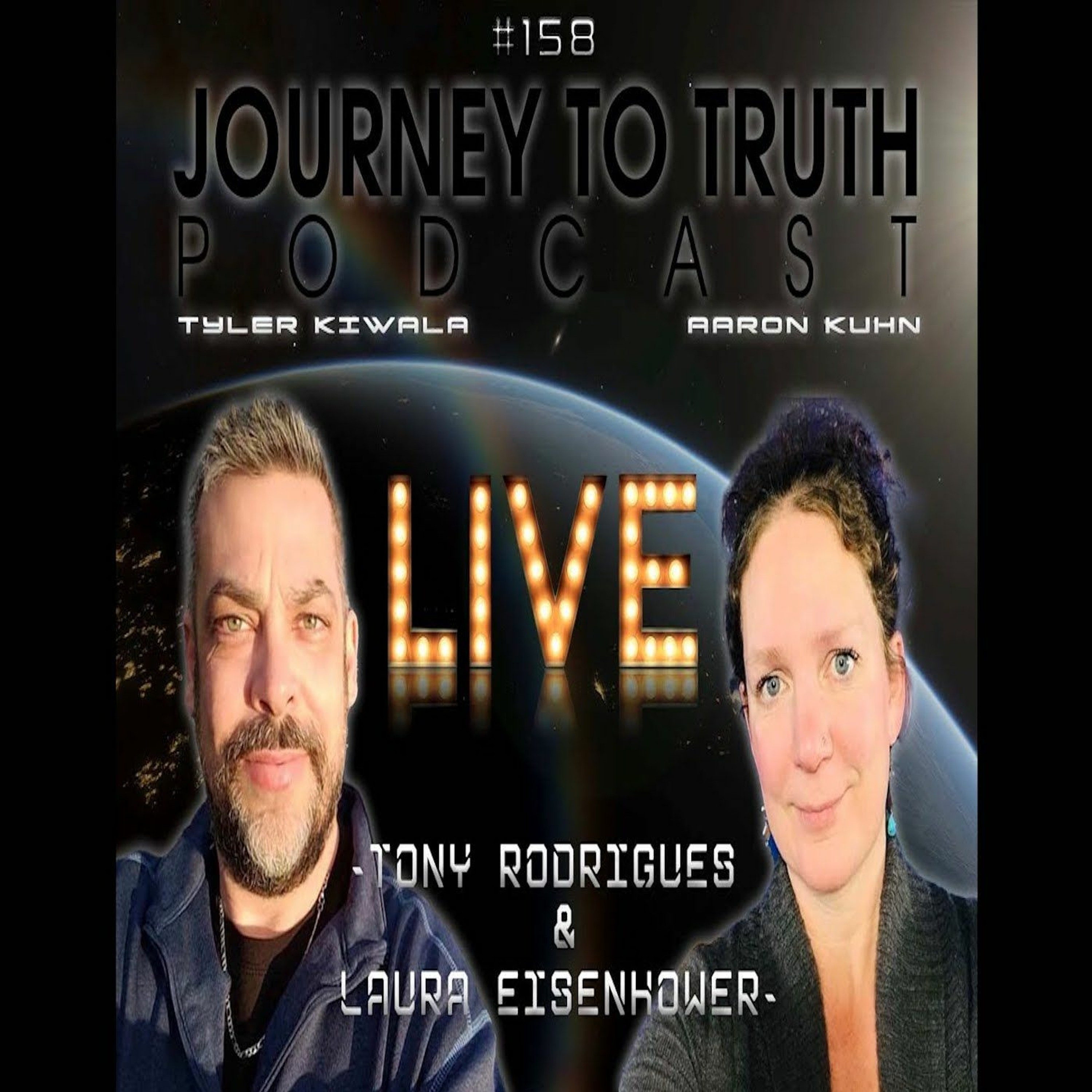 EP 158 - LIVE w/ Tony Rodrigues & Laura Eisenhower - Disclosure & Beyond
