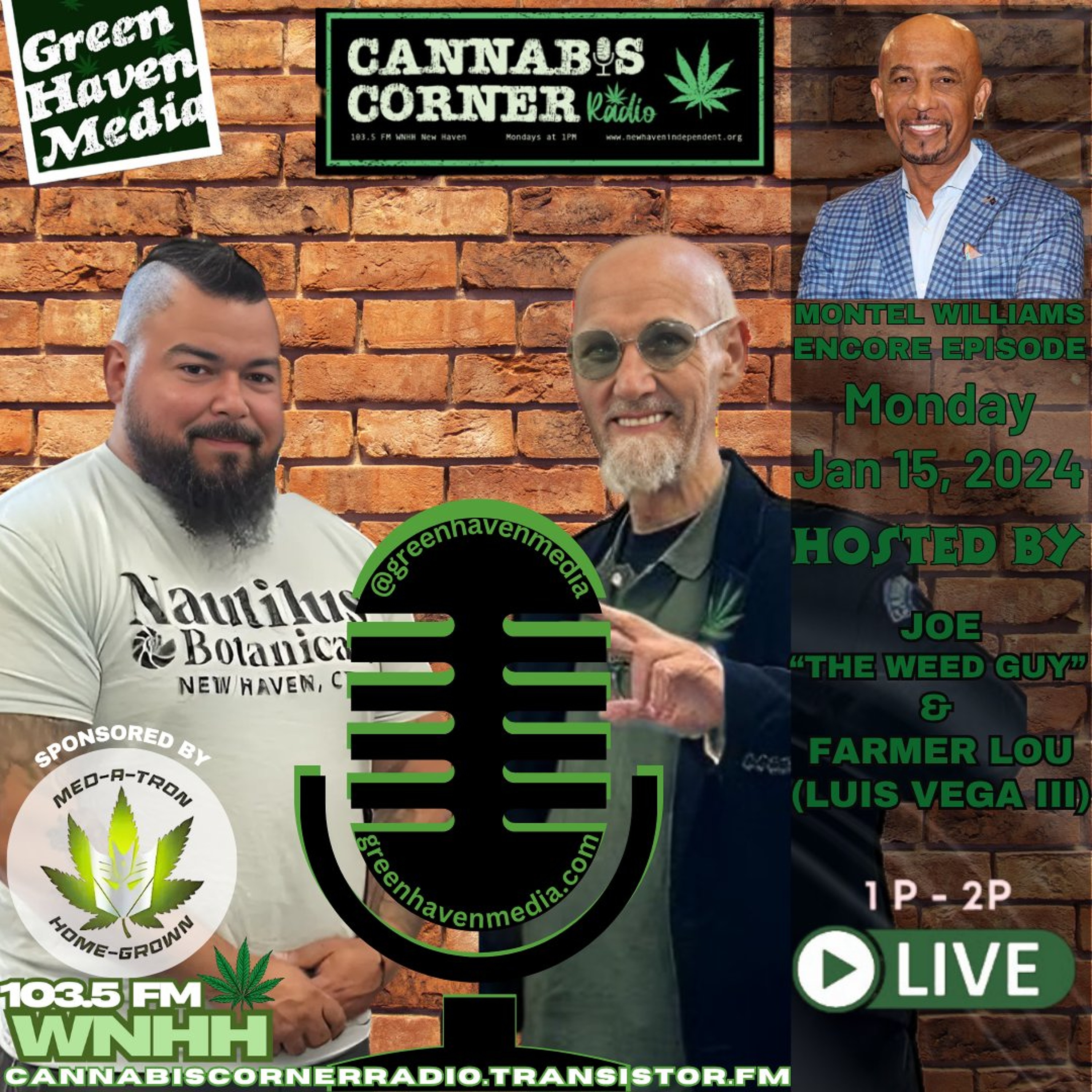 Cannabis Corner Radio: Montel Williams (Special Encore Episode) episode artwork