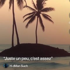 “juste un peu, c’est assez”  2