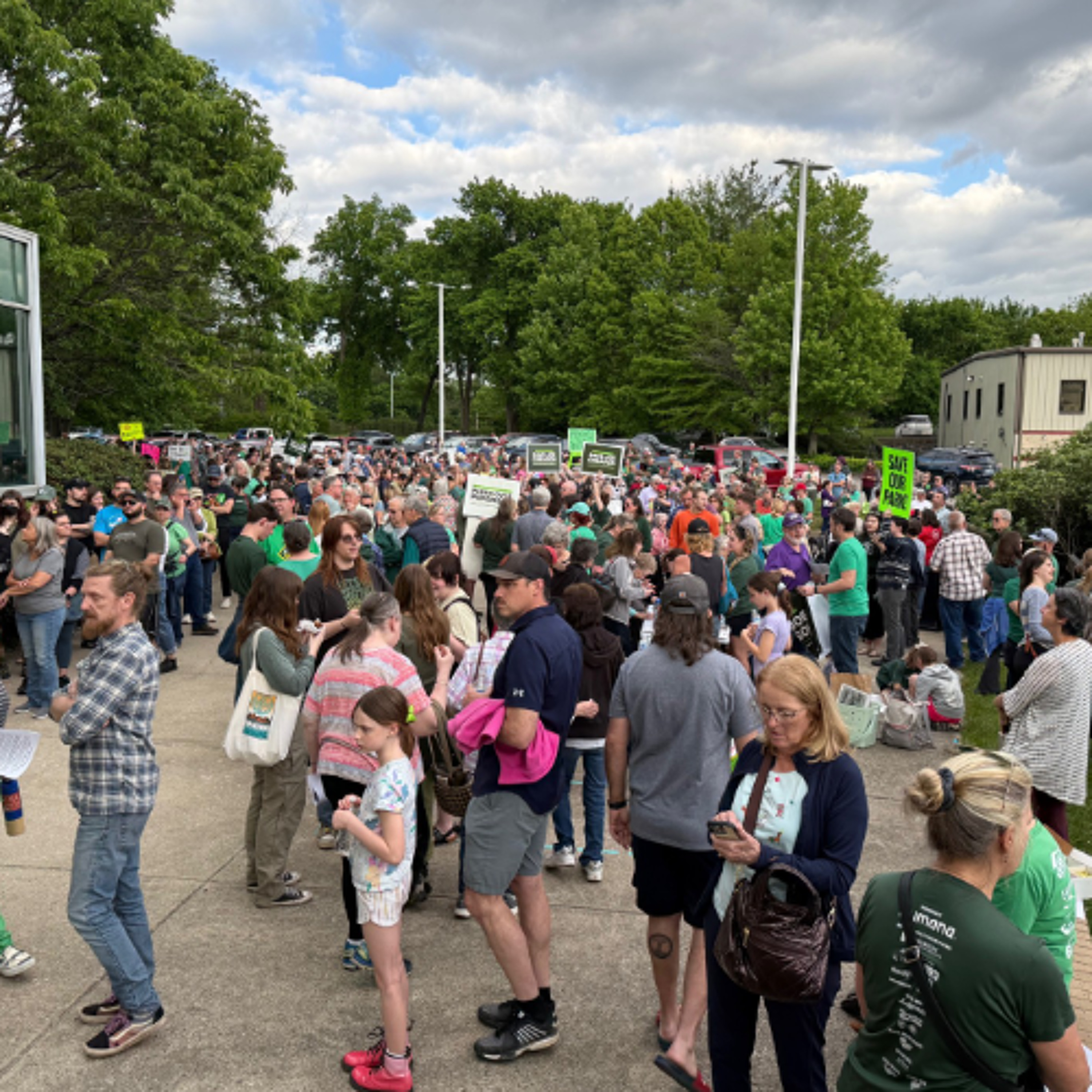 Election Connection | Joe Creason Park Neighborhood Protest | May 2025 | 6-3-25 episode artwork
