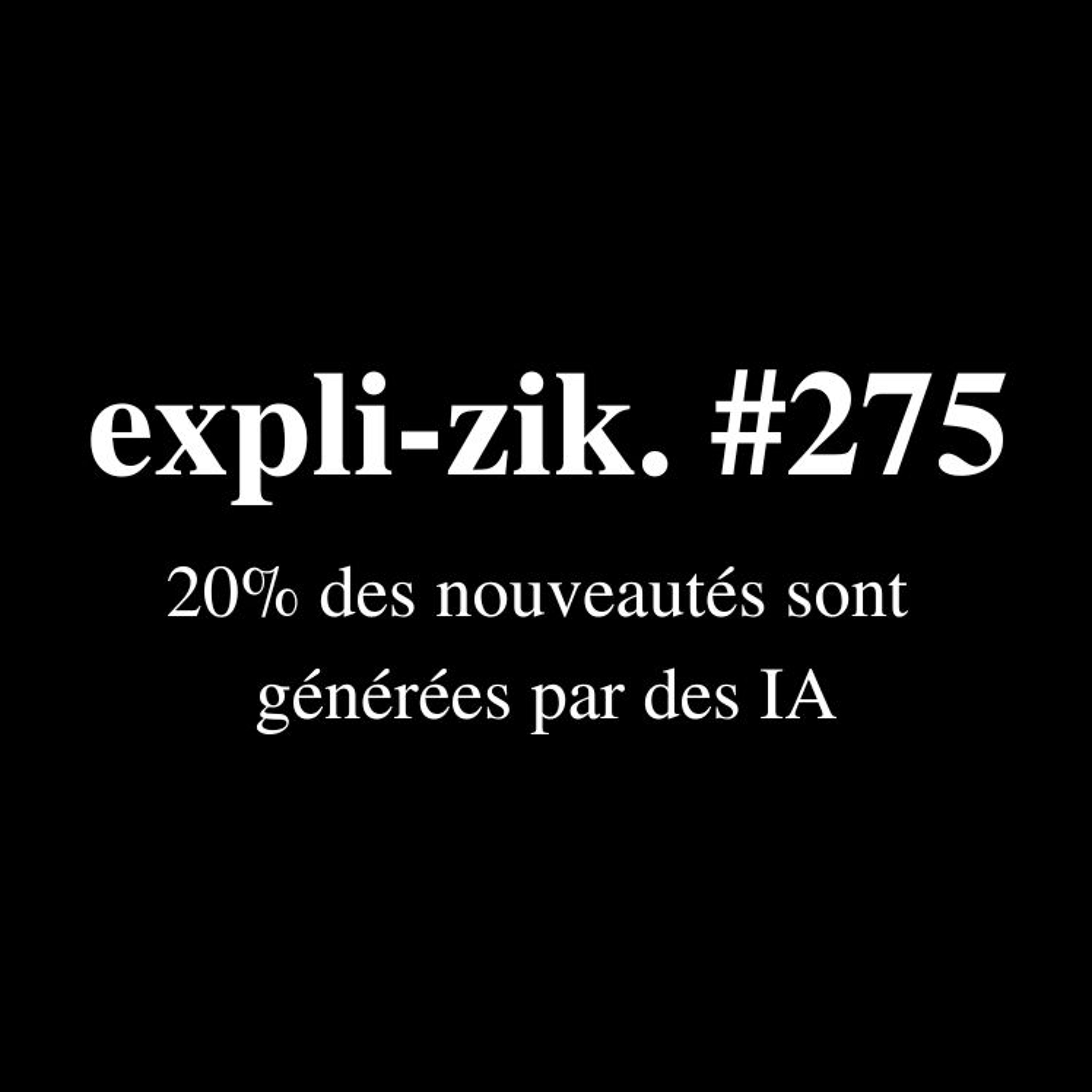 20% des nouveautés sont générées pas des IA episode artwork