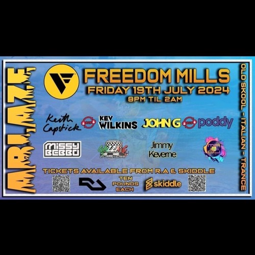 John G v Poddy - Ablaze @ Freedom Mills