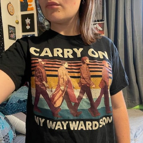 Stream Supernatural abbey road Carry on My Wayward Son vintage T-shirt by  SpreadPremiumLLC | Listen online for free on SoundCloud