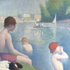 Download Book [PDF] Georges Seurat: Bathers at Asni?res - 6x9' Lined Notebook
