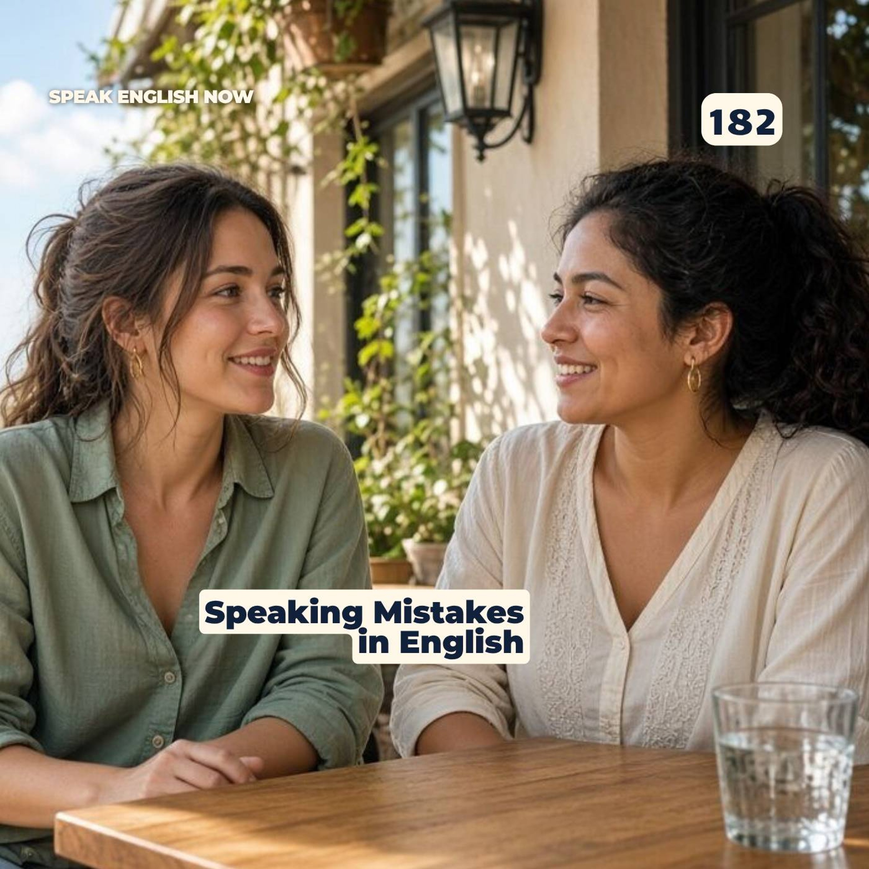 #182 Mistakes when speaking in English episode artwork