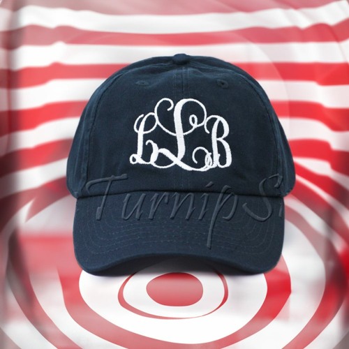 Ladies' Infinity Monogram Baseball Cap - Custom Color Hat and Embroidery