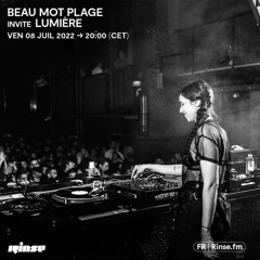 Beau Mot Plage invite Lumière - 08 Juillet 2022