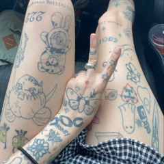 engraving sorrow in my skin til i drift away into eternal sleep.