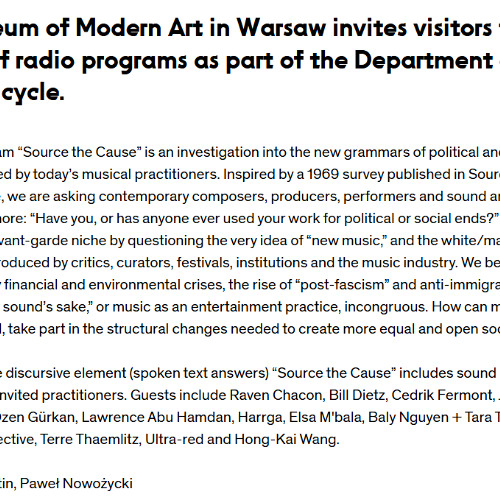 Note to Paweł & Mattin (2018)