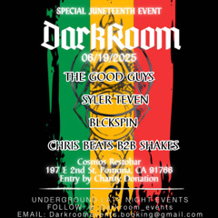 Shakes b2b ChrisBeats @ Dark Room 6-19-25