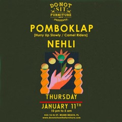 Pomboklap at Do Not Sit On The Furniture Miami 11.01.2024 @ special 3:30h set.