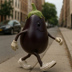 eggplant naked walking Instrumental