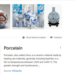 porcelain (hot leather cover)