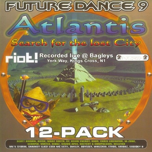 Ribbz @ Future Dance 9 - Atlantis - Search for the lost City - Bagleys (22/06/2002)