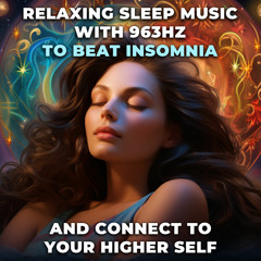 Relaxing Sleep Music with 963Hz To Beat Insomnia and Connect To Your Higher Self