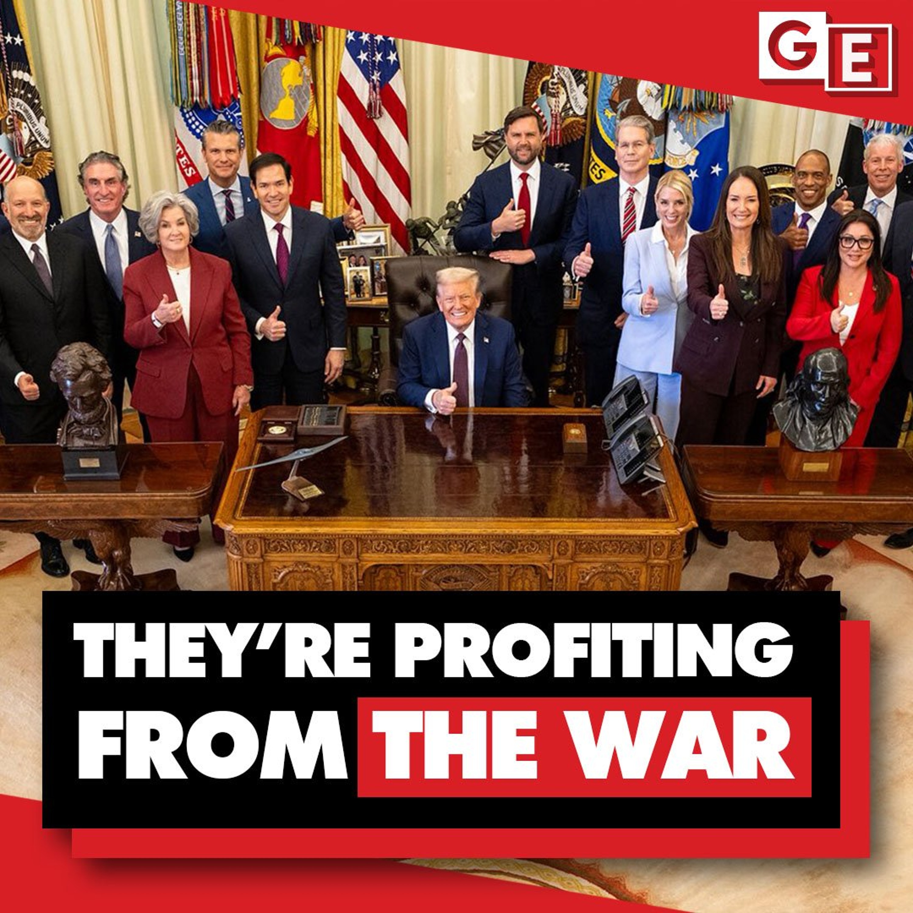 Jaw-dropping corruption: Trump admin insiders profit from war on Iran episode artwork