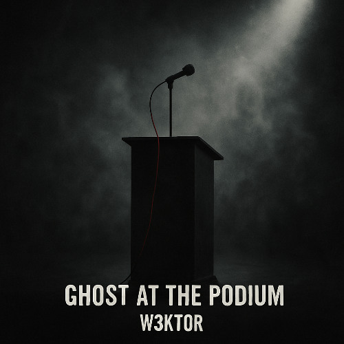 Ghost at the podium