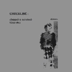 CHECKLIST (Chalo Mix)