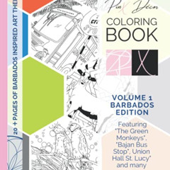 FREE EPUB 💗 Pinx Décor Coloring Book: Volume 1 Barbados Edition by  Miss Giselle Fie
