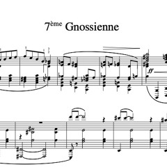 Erik Satie's "Gnossienne No. 7"