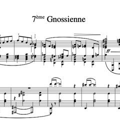 Erik Satie's "Gnossienne No. 7"