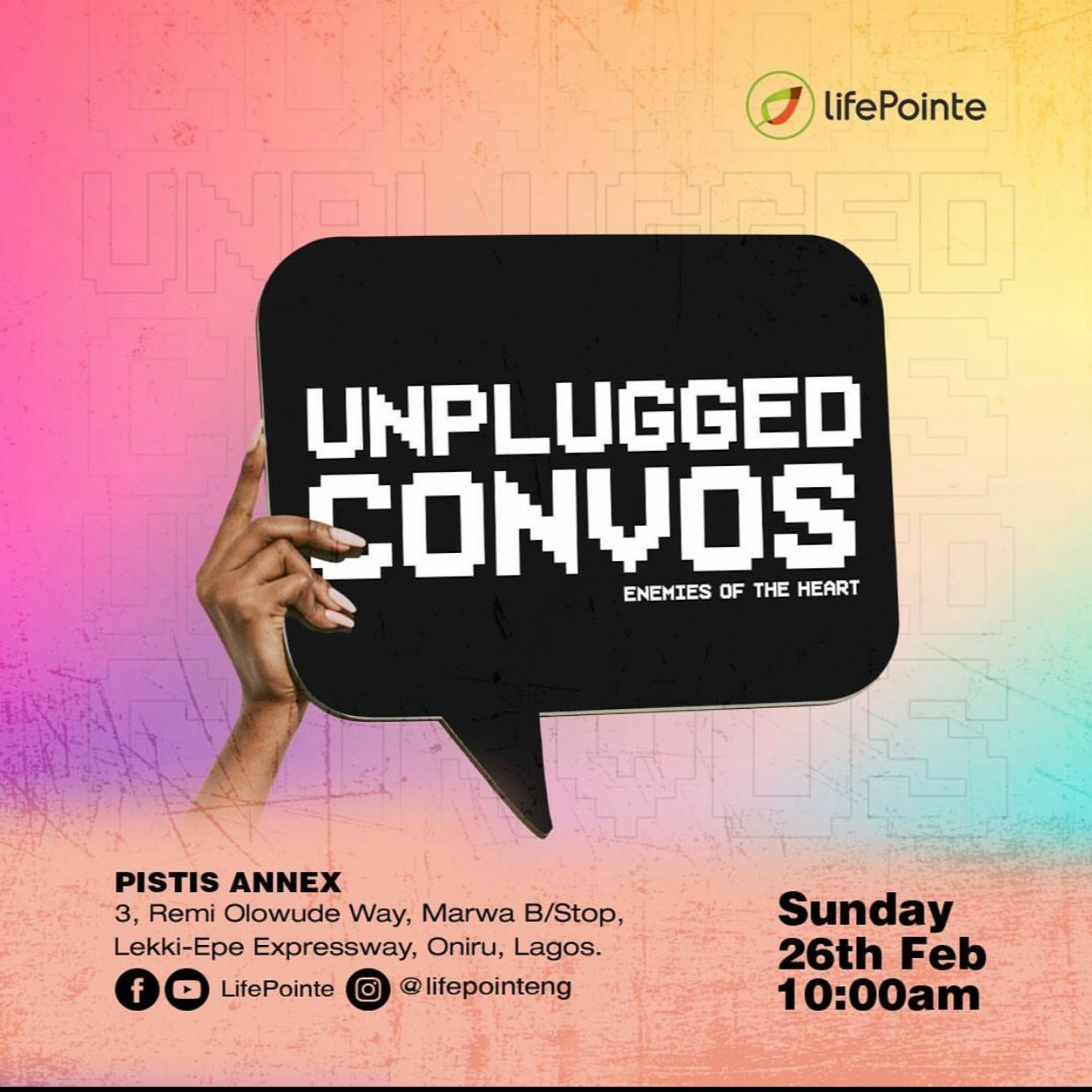 Unplugged Convos episode artwork