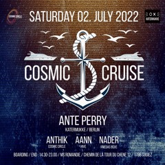 Ante Perry @ Cosmic Cruise 2022 @ Lac De Neuchâtel (CH)