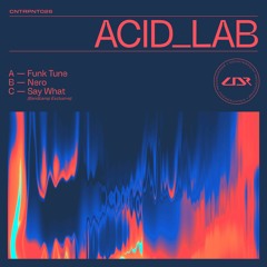 Acid_Lab - Say What (Bandcamp Exclusive)