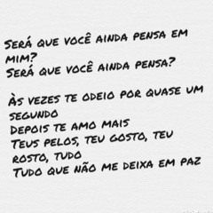 Por Quase Um Segundo - CAZUZA