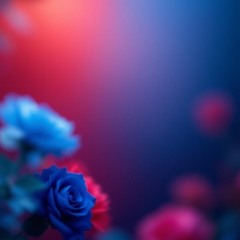 blue roses