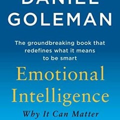 (PDF/DOWNLOAD) Emotional Intelligence: Why It Can Matter More Than IQ