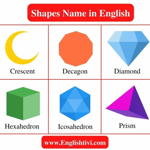 Shapes Name: List Shapes Name in English with Pictures